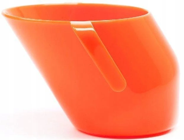 Doidy Cup 050 ORANŽINĖS SPALVOS PUODELIS - ORANŽINIS