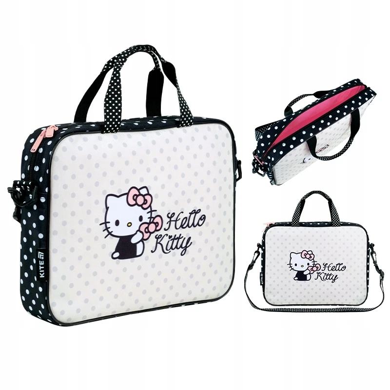 Dokumentų krepšys mergaitėms, skirtas Hello Kitty Kite popamokinei veiklai