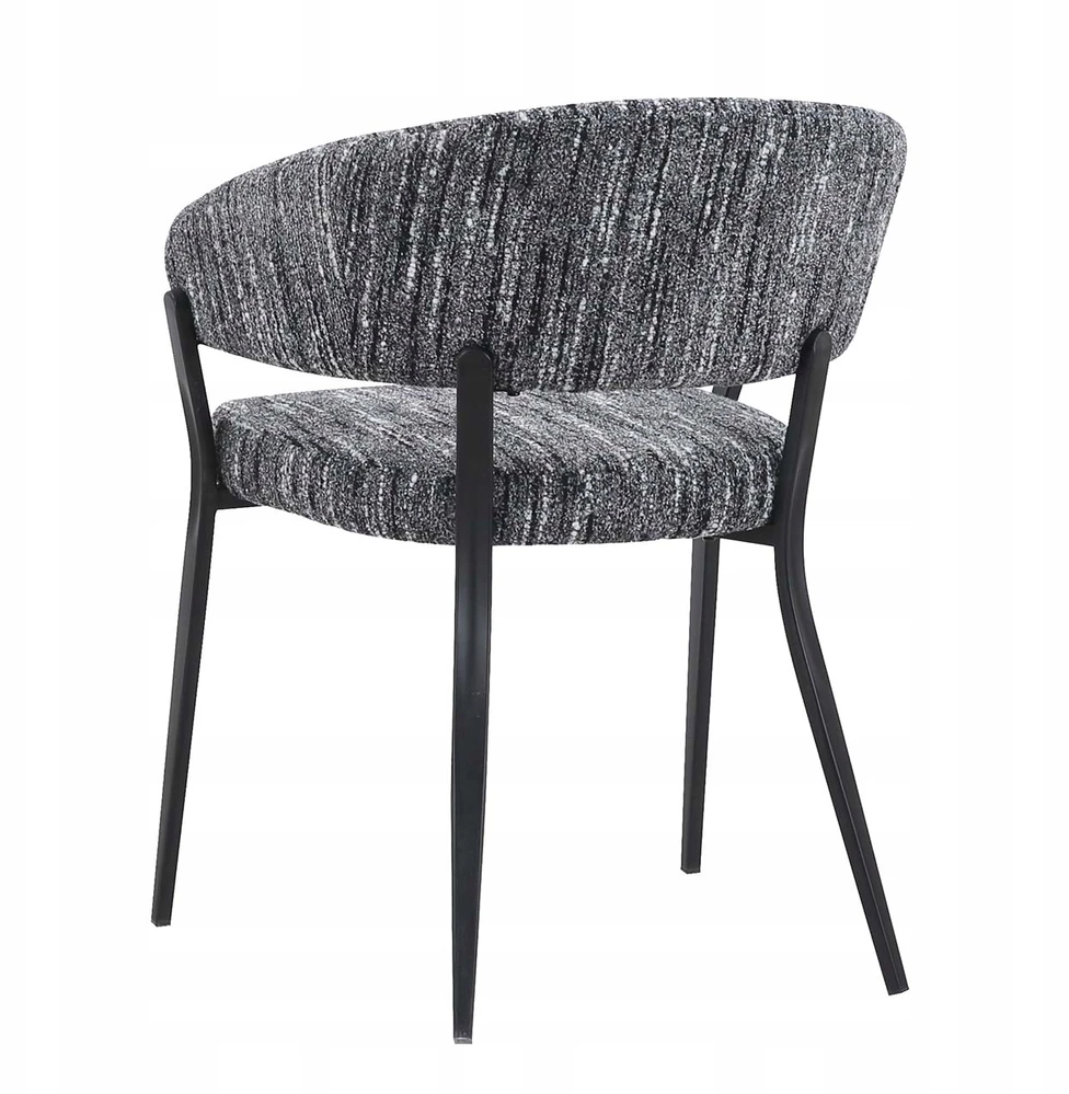 Domaison 2x LUNA S minkštų kėdžių rinkinys pilka Boucle – 340566