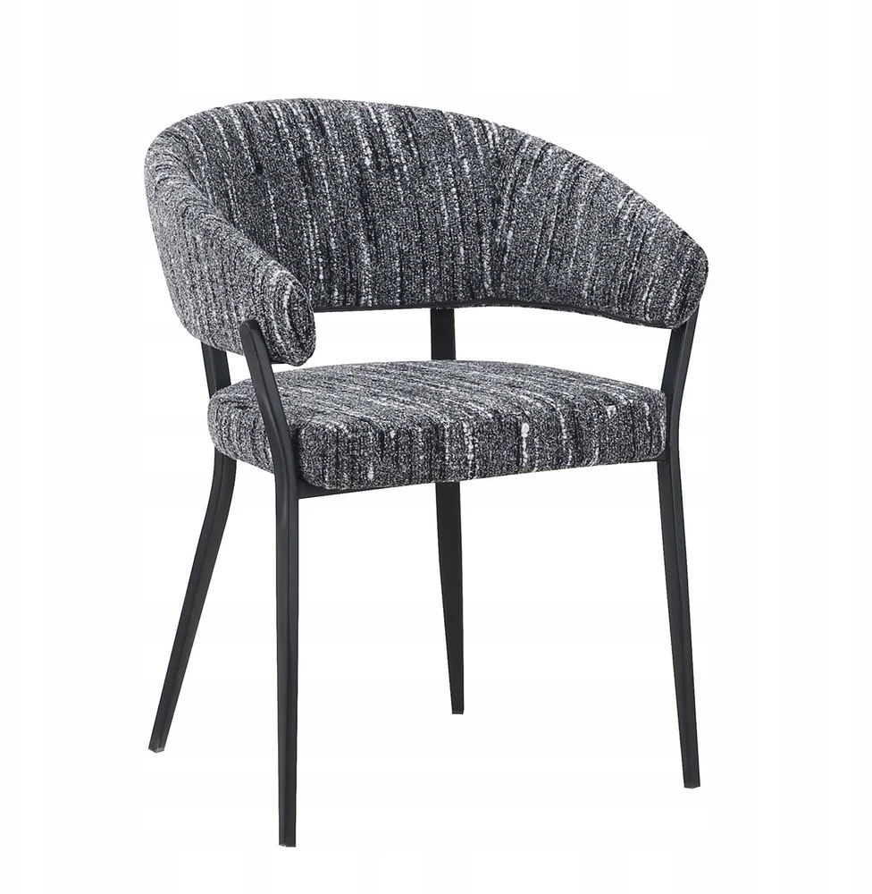 Domaison 2x LUNA S minkštų kėdžių rinkinys pilka Boucle – 340566