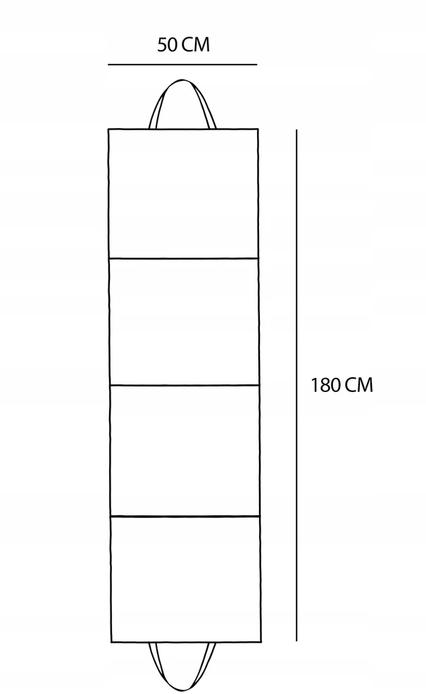 DOMAREX PAPLŪDŽIO KILIMAS AKMENUOTAMS PAPLŪDIAMS STORIS DIDELIS XXL SULANKSTAMAS PELIMO KILIMAS 180x50 CM