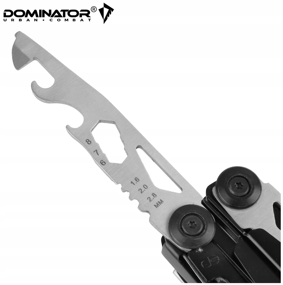 Dominator Uc Daugiafunkcinis įrankis Multitool Strong Urban Combat, juodas