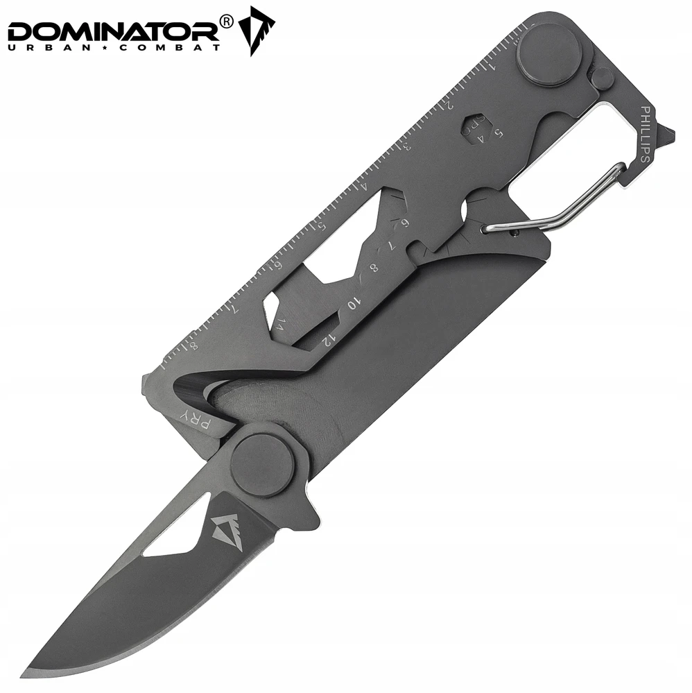 Dominator Uc Daugiafunkcinis įrankis Multitool Pocket Tool Dominator Urban, juodas