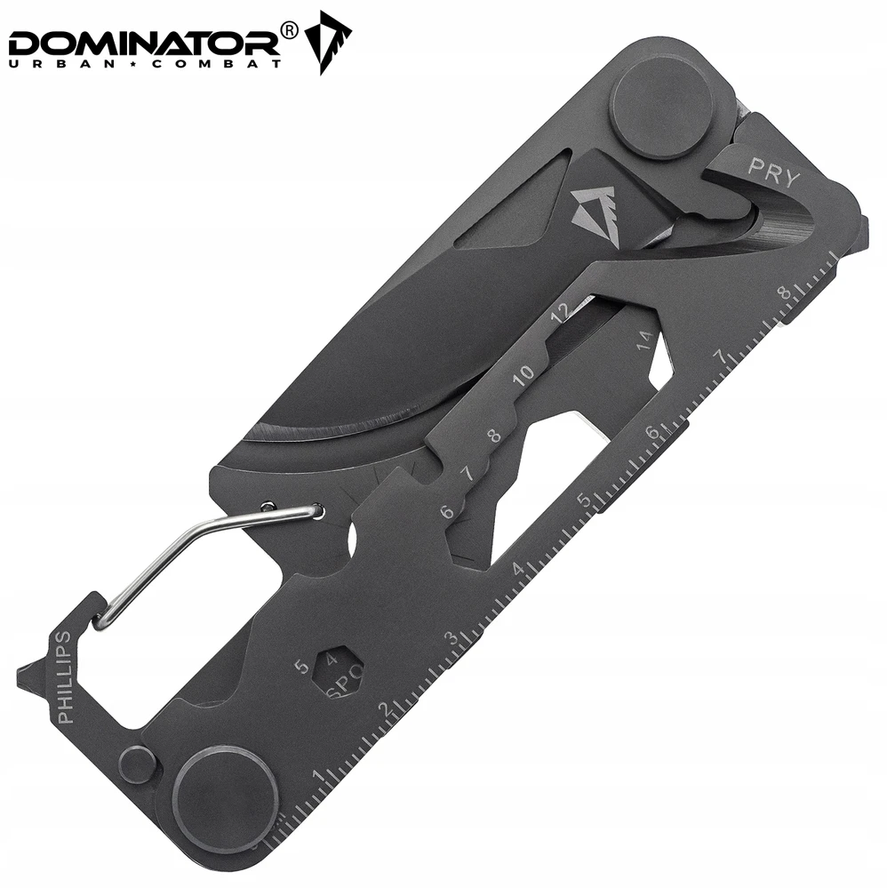 Dominator Uc Daugiafunkcinis įrankis Multitool Pocket Tool Dominator Urban, juodas