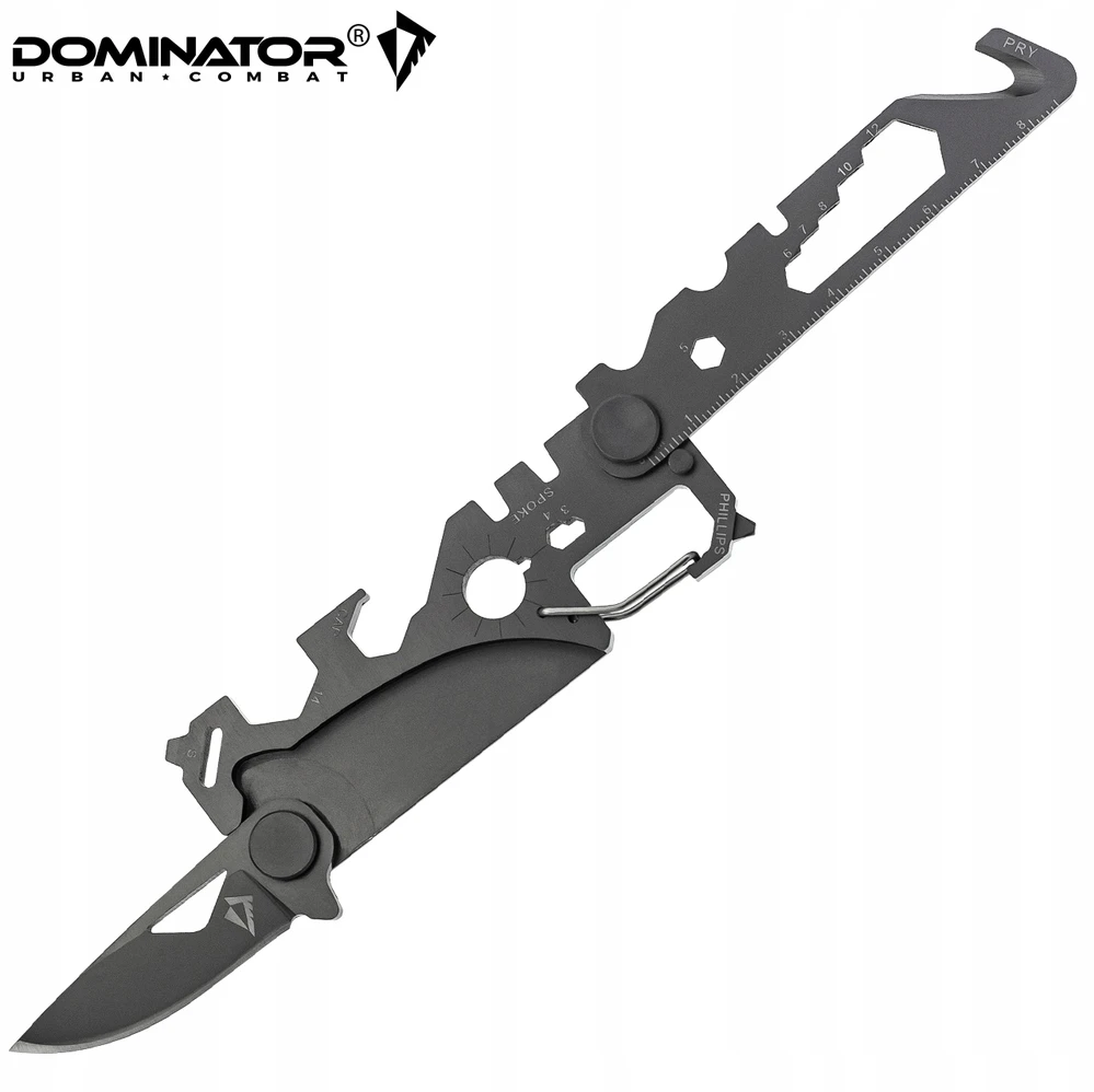 Dominator Uc Daugiafunkcinis įrankis Multitool Pocket Tool Dominator Urban, juodas