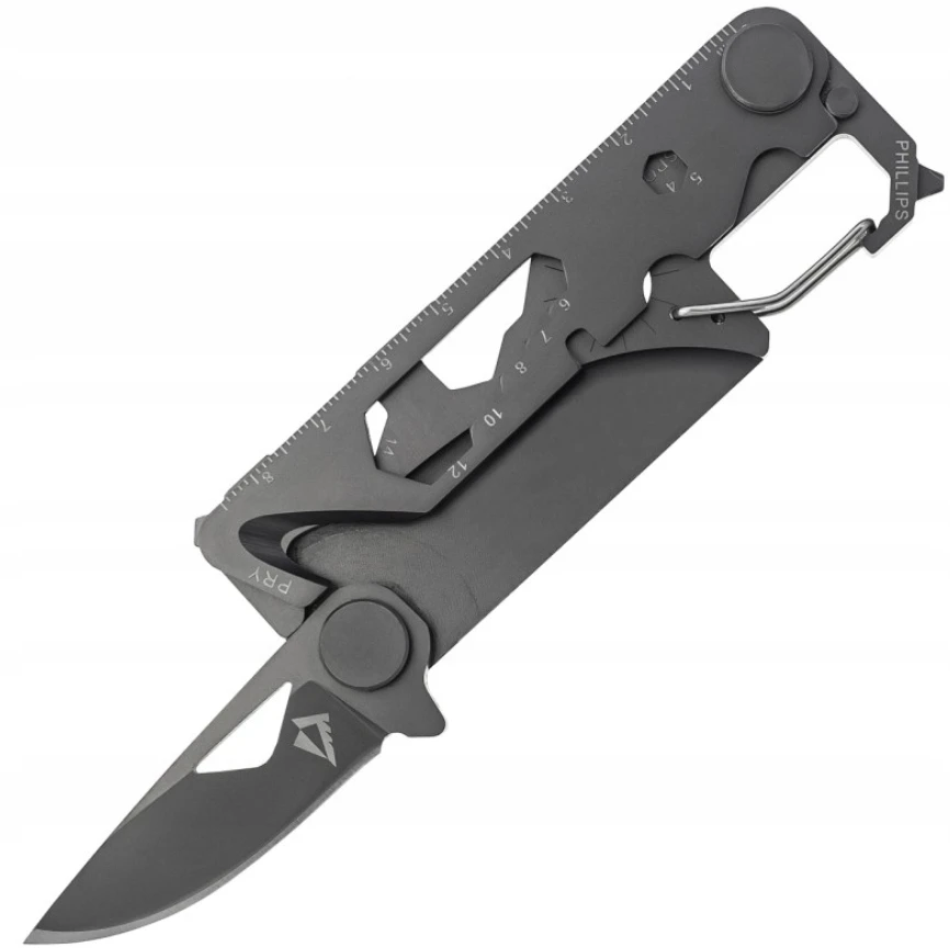 Dominator Uc Daugiafunkcinis įrankis Multitool Pocket Tool Dominator Urban, juodas