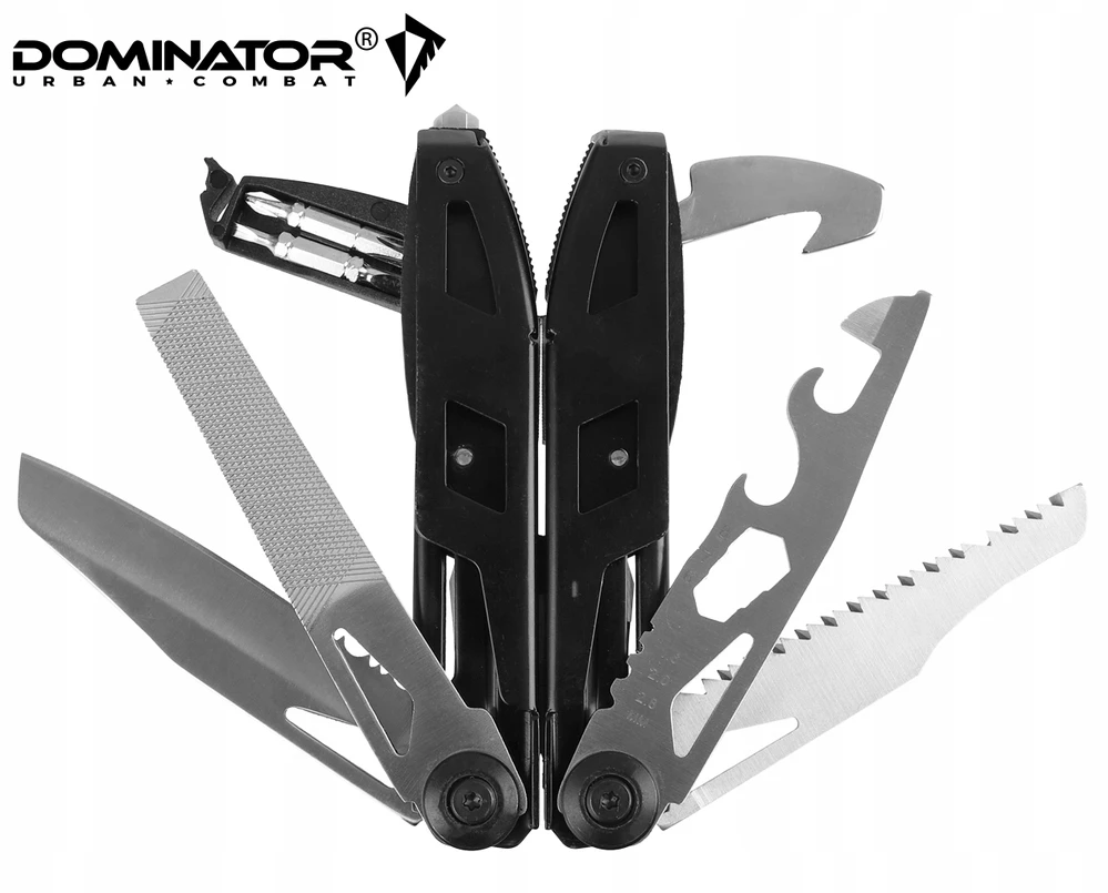 Dominator Uc Daugiafunkcinis įrankis Multitool Strong Urban Combat, juodas