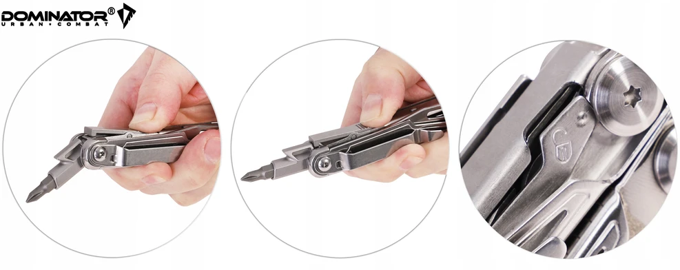 Dominator Uc Daugiafunkcinis įrankis Multitool Hero Ant Dominator Urban, pilkas