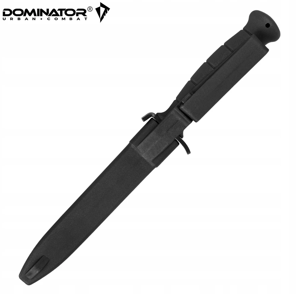 Dominator Uc Dominator Urban Combat Survivalinis peilis su fiksuota geležte, tinkantis dešiniarankiams ir kairiarankiams, juoda