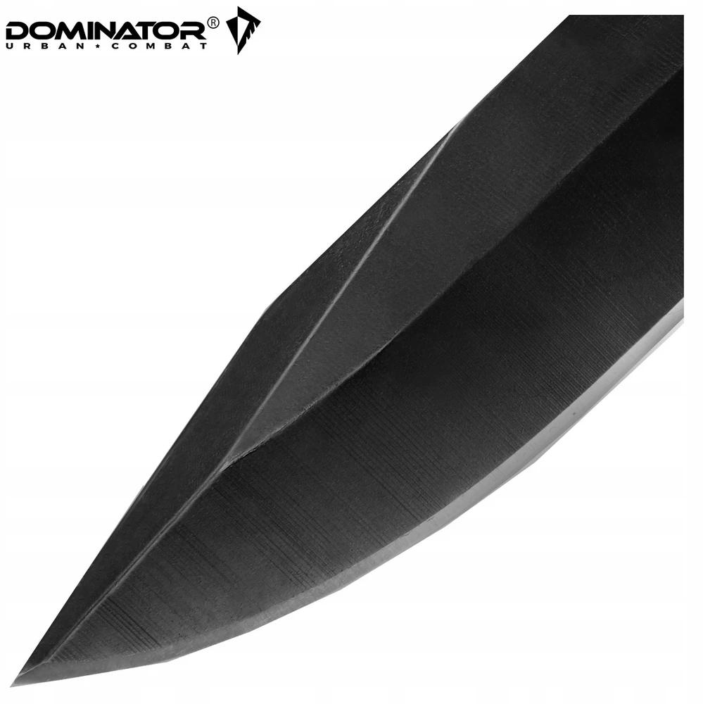 Dominator Uc Dominator Urban Combat Survivalinis peilis su fiksuota geležte, tinkantis dešiniarankiams ir kairiarankiams, juoda
