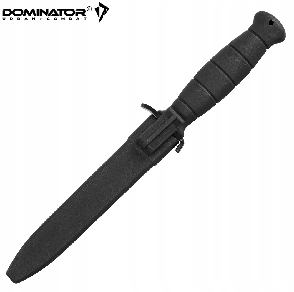 Dominator Uc Dominator Urban Combat Survivalinis peilis su fiksuota geležte, tinkantis dešiniarankiams ir kairiarankiams, juoda