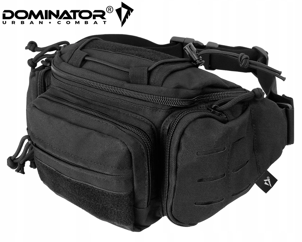 Dominator Uc Inžinerinis juosmens krepšys Dominator Urban Combat SCORPION, juoda