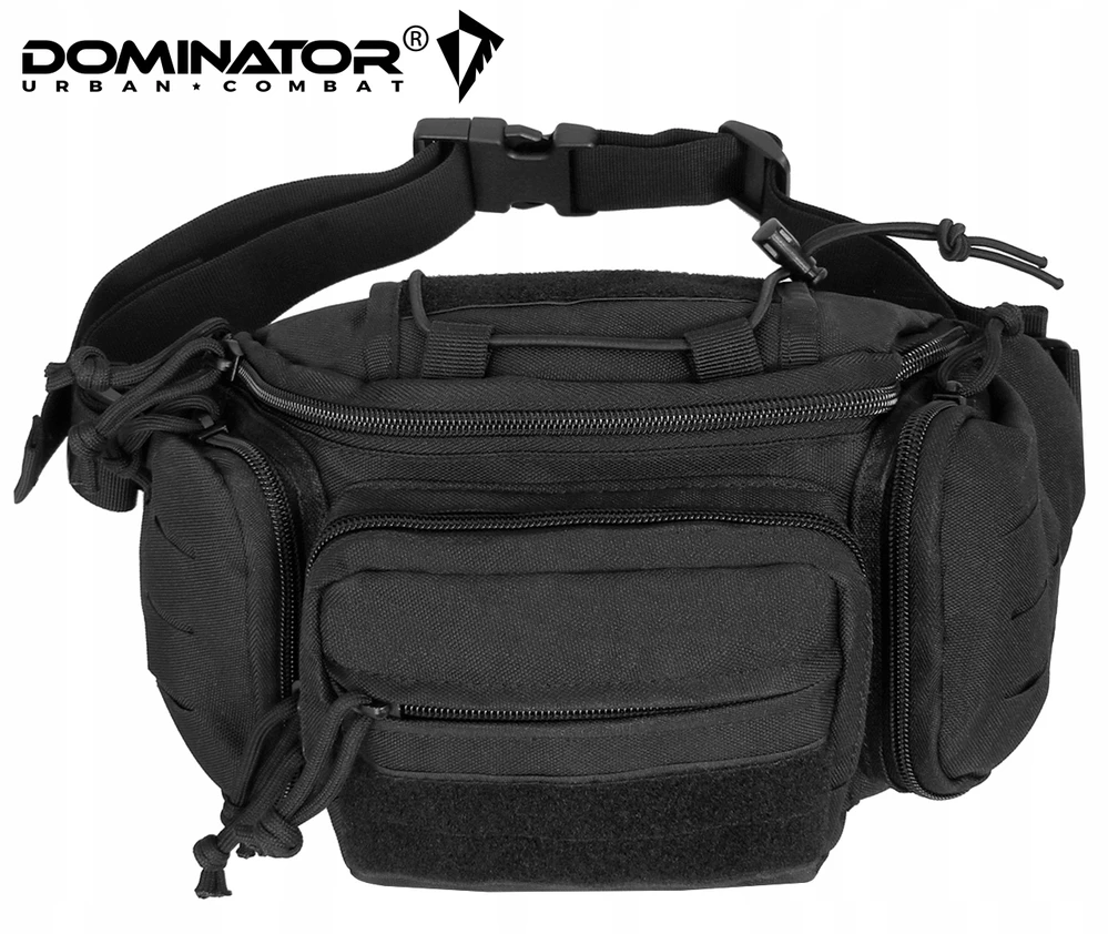 Dominator Uc Inžinerinis juosmens krepšys Dominator Urban Combat SCORPION, juoda