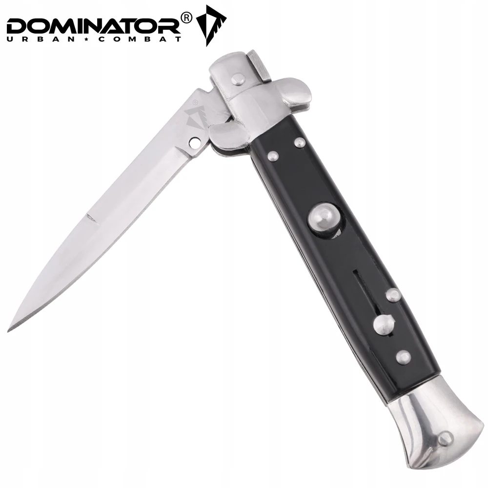 Dominator Uc Spyruoklinis peilis Dominator Urban Combat, juodas