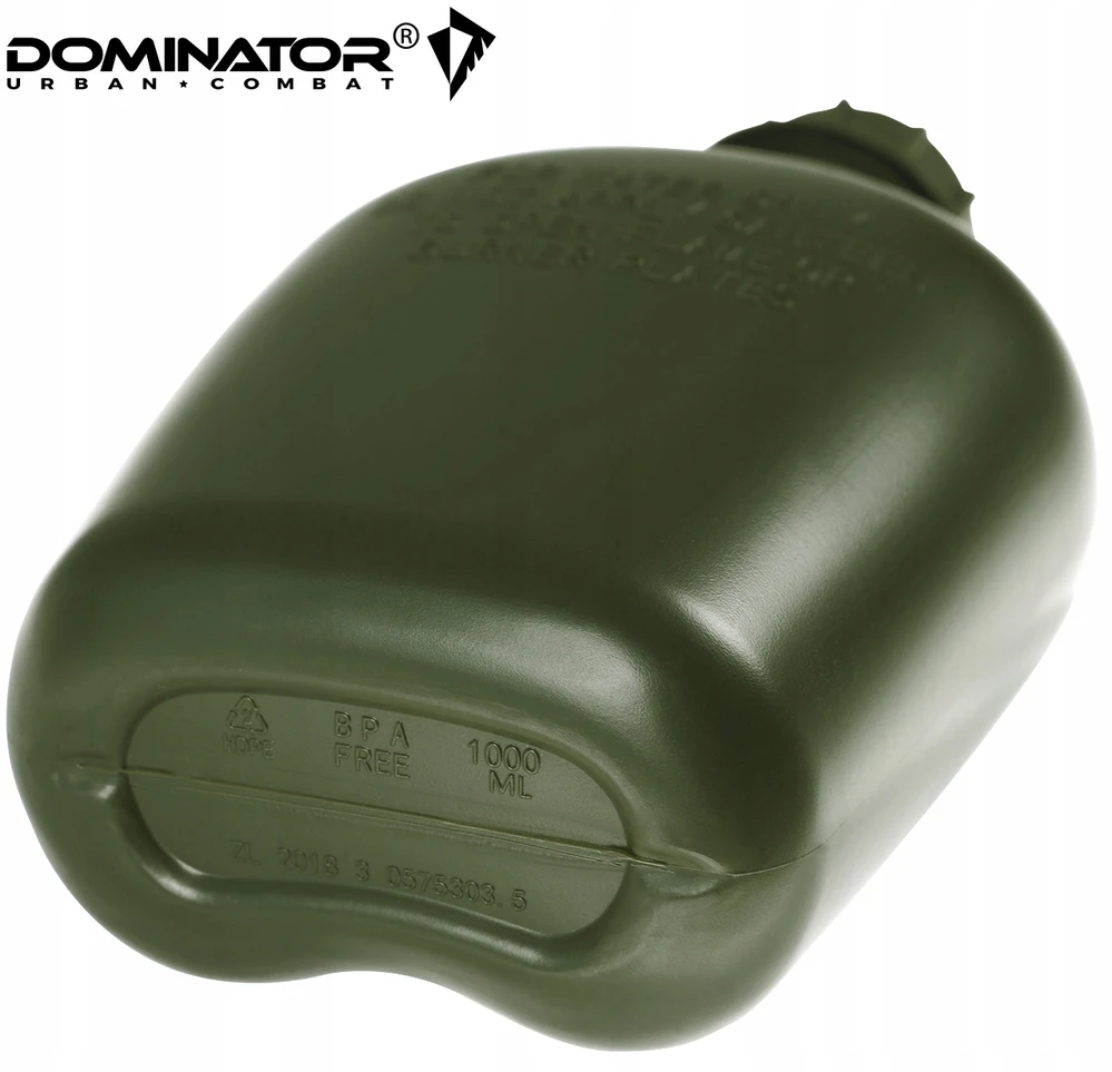 Dominator Uc Turistinė gertuvė Vandens butelis Dominator Urban Combat 1000 ml Alyvinė spalva