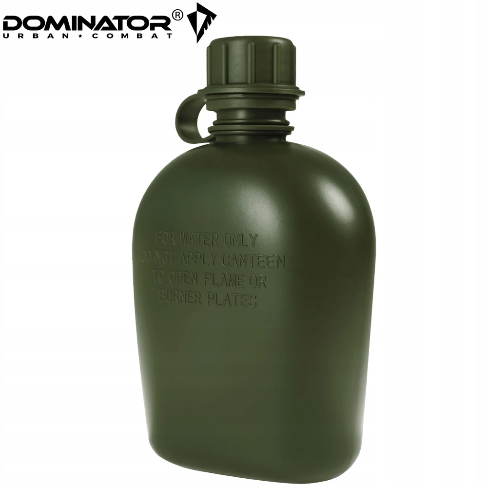 Dominator Uc Turistinė gertuvė Vandens butelis Dominator Urban Combat 1000 ml Alyvinė spalva