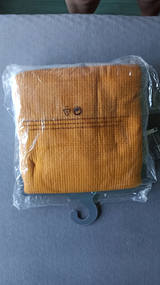Domiva Puszysty Kocyk 75 x 100 cm Karmelowy su Mocowaniem do Wózka - su metką