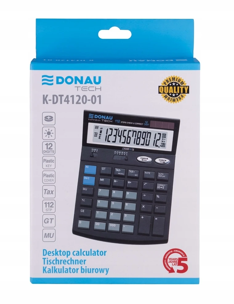 Donau Tech Skaičiuotuvas K-DT4120-01 DONAU