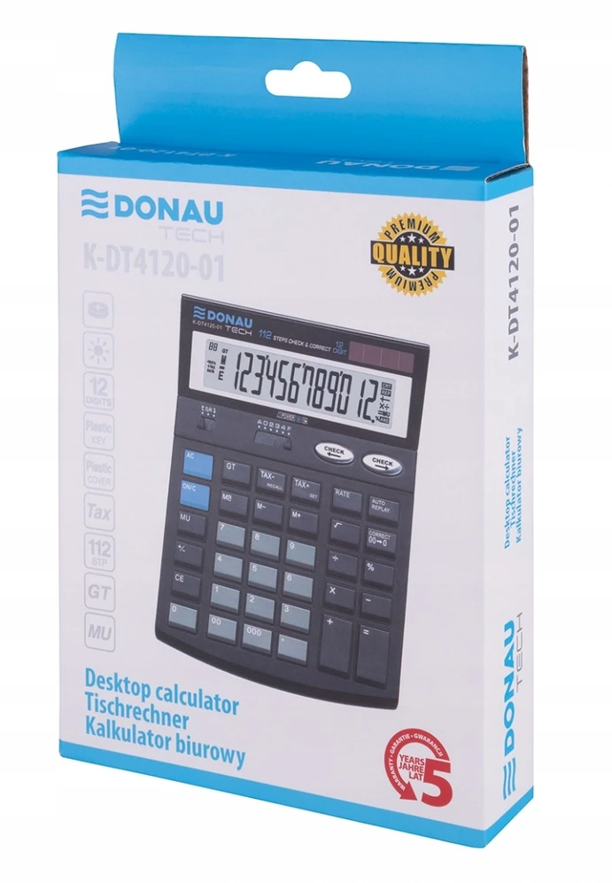 Donau Tech Skaičiuotuvas K-DT4120-01 DONAU