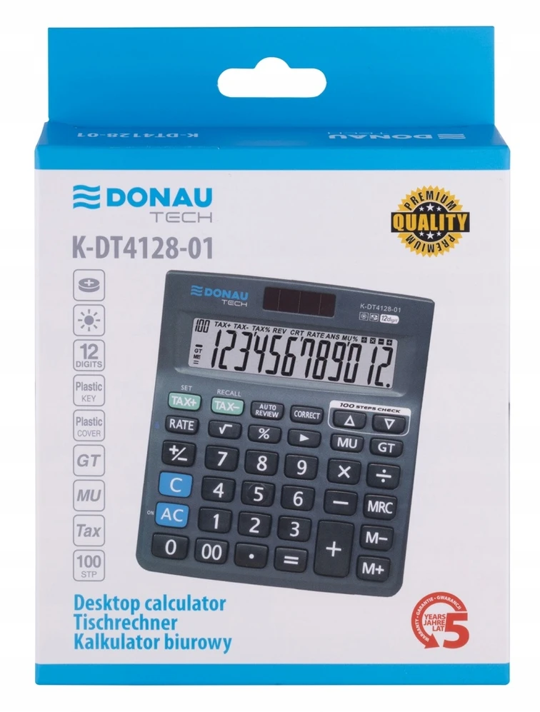 Donau Tech Skaičiuotuvas K-DT4128-01 DONAU