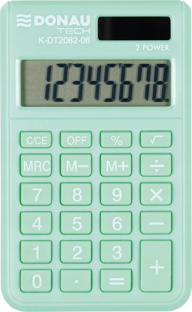 Donau Tech Skaičiuotuvas K-DT2082-06 DONAU šv.žalias