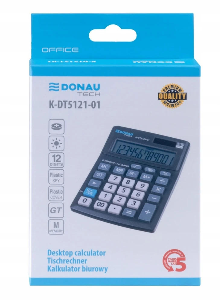Donau Tech Skaičiuotuvas K-DT5121-01 DONAU