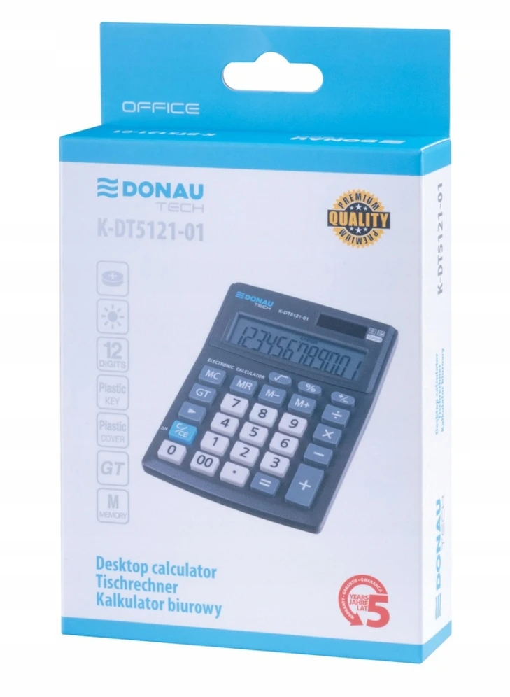 Donau Tech Skaičiuotuvas K-DT5121-01 DONAU