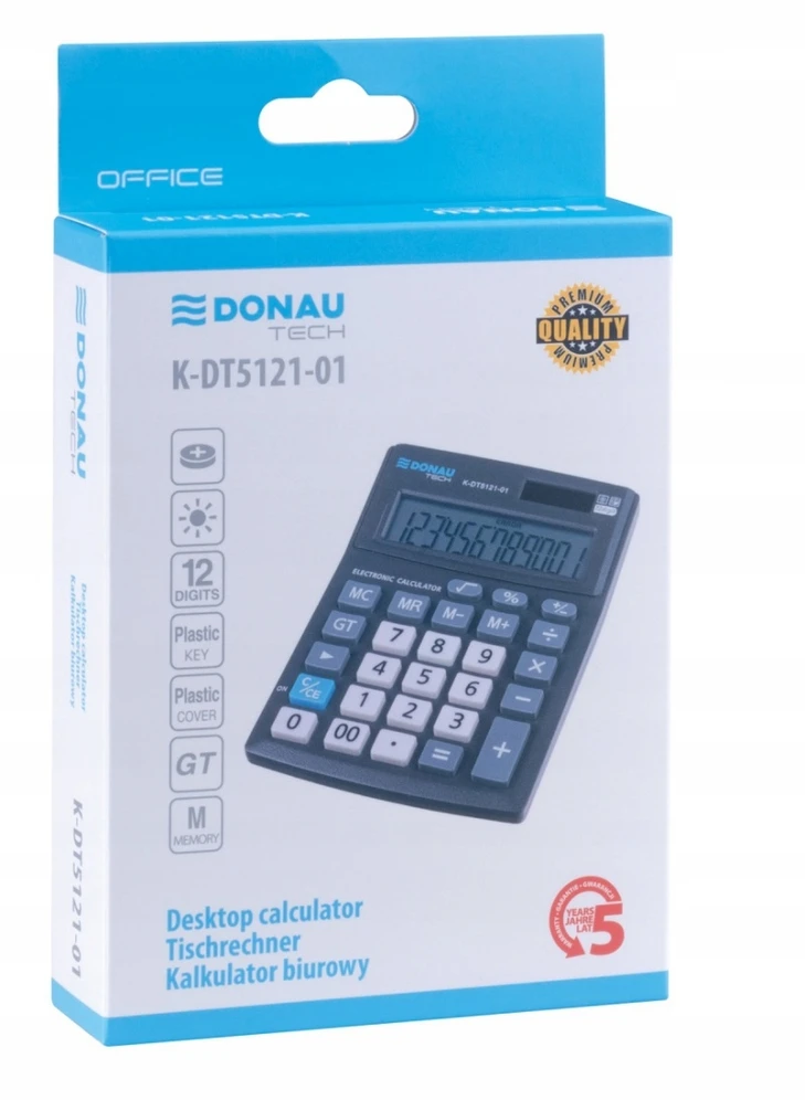 Donau Tech Skaičiuotuvas K-DT5121-01 DONAU