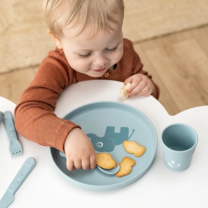 Done By Deer Padarė Deer Mini Mug Foodie Elphee Mėlyna