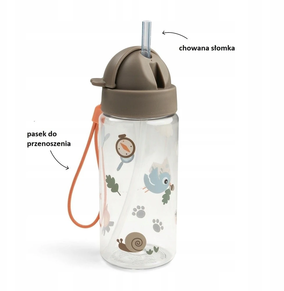 Done by Deer Vaikiškas buteliukas 350ml Tiny Trails Sand