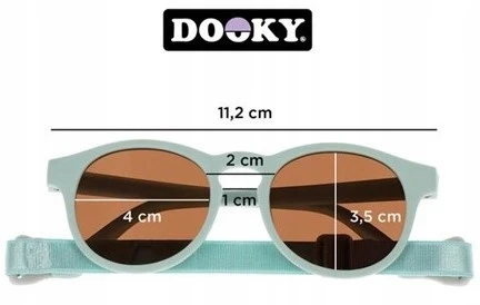 Dooky Aruba akinukai nuo 6 mėn. Uv400 rožiniai