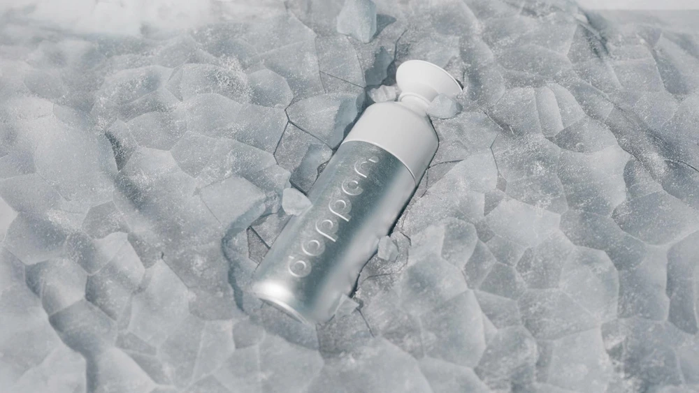 Dopper Sidabrinis Insulated termo buteliukas 580 ml su plieniniu termosu