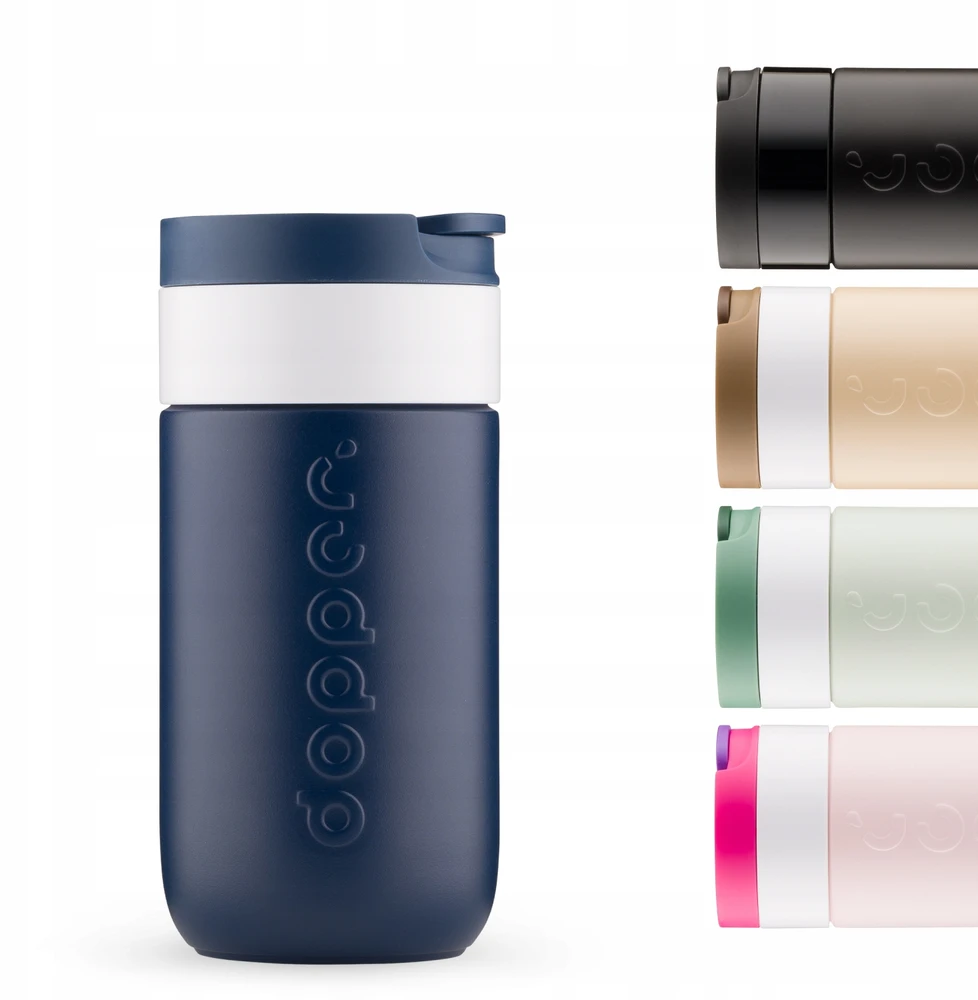 Dopper Travel Mug 300ml Breaker Mėlyna šiltas šaltas gazuotas