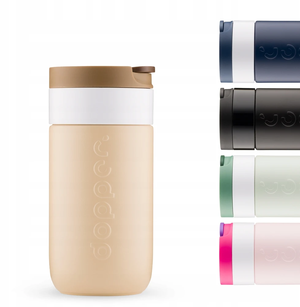 Dopper Travel Mug 300ml Earthy Brown šiltas šaltas gazuotas