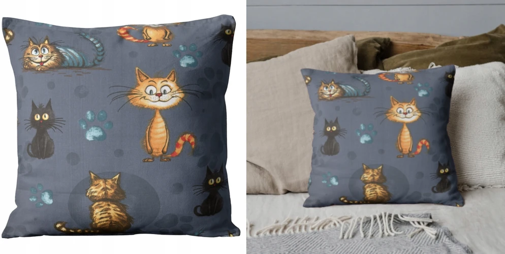 Doratex PAGALĖS UŽVALGALAS 40x40 CM MEDVILNINĖ JASIEK VAIKŲ DEKORATINĖS UŽTRAUKTĖS