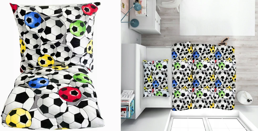 Doratex Patalynė DZIECIĘCA 120x160 PIŁKA NOŻNA DLA CHŁOPCA KOMPLET 100% BAWEŁNIANA