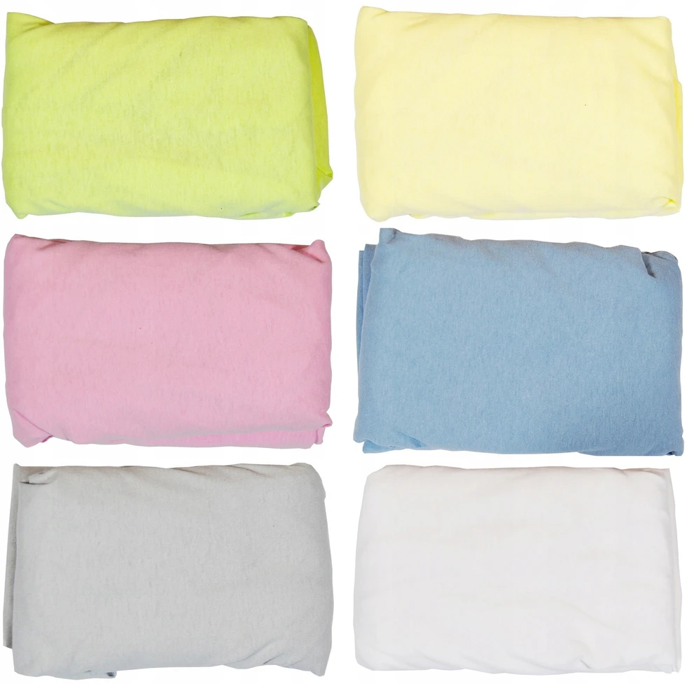 Dorex JERSEY paklodė su elastine juostele 90x55cm, 6 spalvos