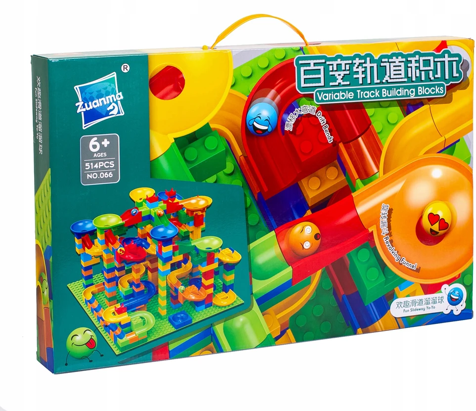 Doris BLOCKS BALL TRACK labirintas kamuoliams CULODROME 514