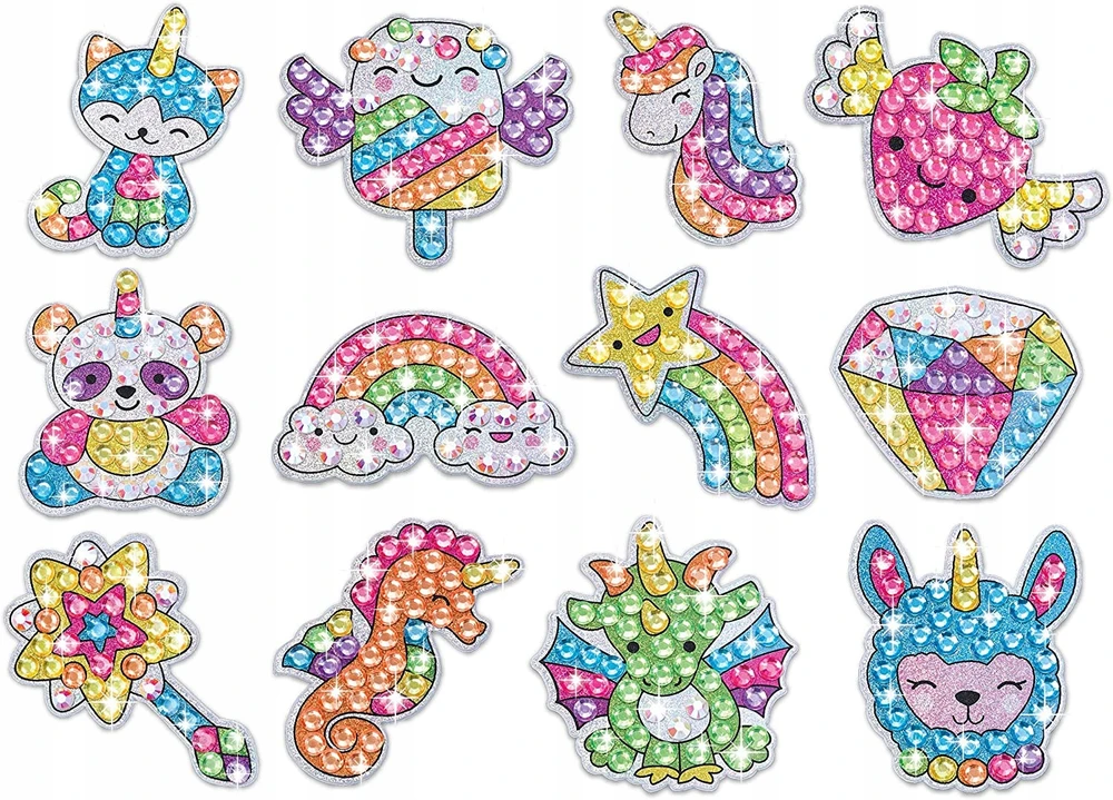 Doris DIAMOND MEMBROIDERY dovanų rinkinys tapybai vaikams 6+ DOVANŲ