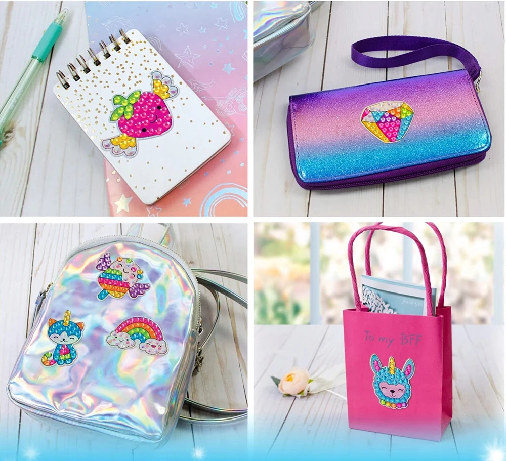 Doris DIAMOND MEMBROIDERY dovanų rinkinys tapybai vaikams 6+ DOVANŲ