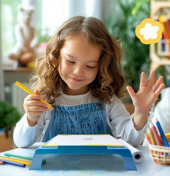 Doris PROJEKTORIŲ LENTELĖ MOKYTIS BRĖŽIMO + 72 RAŠTAI + CENORIAI / ŽYMEKLIAI