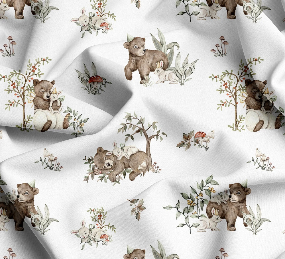 Dot And Panda Ochraniacz do łóżeczka 30x180 ZAGAJNIK Medvilnė Premium MINKY Velvet