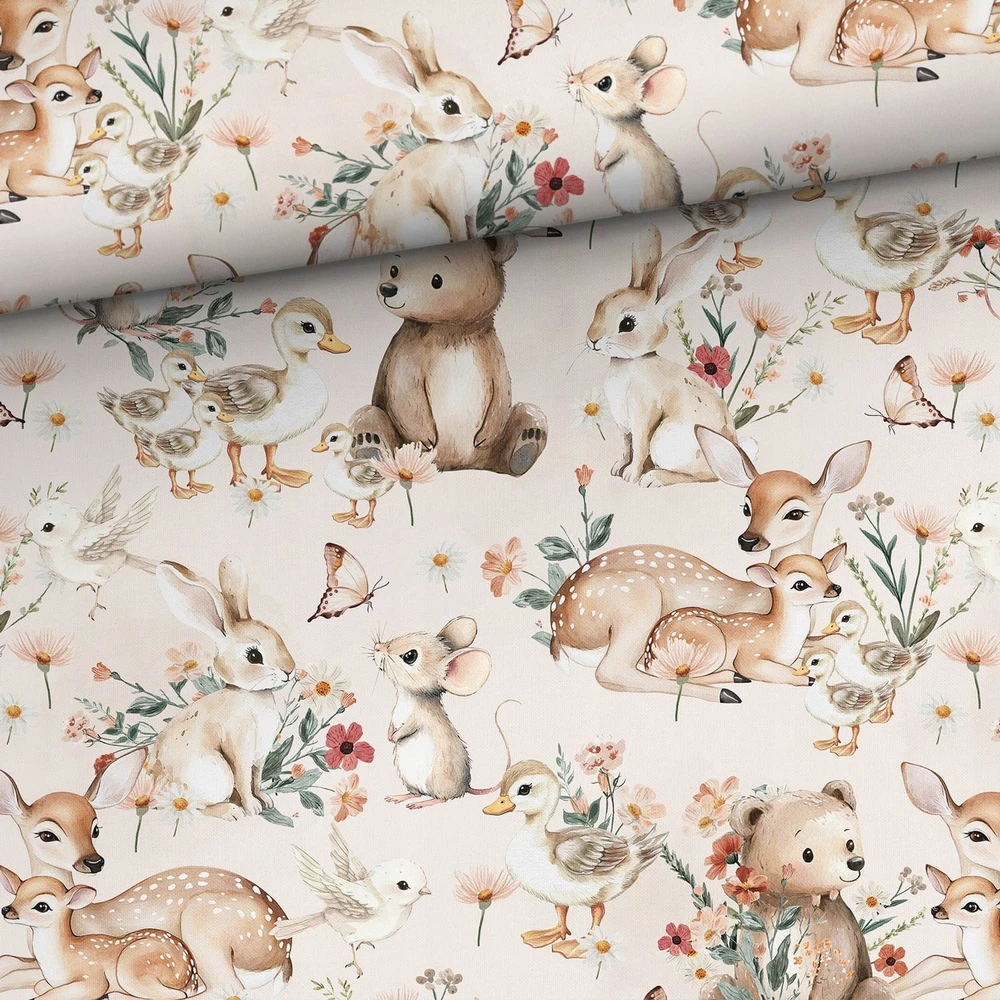 Dot And Panda OCHRANIACZ DO ŁÓŻECZKA HARCE NA ŁĄCE 180cm MINKY Velvet MODUŁOWY PREMIUM