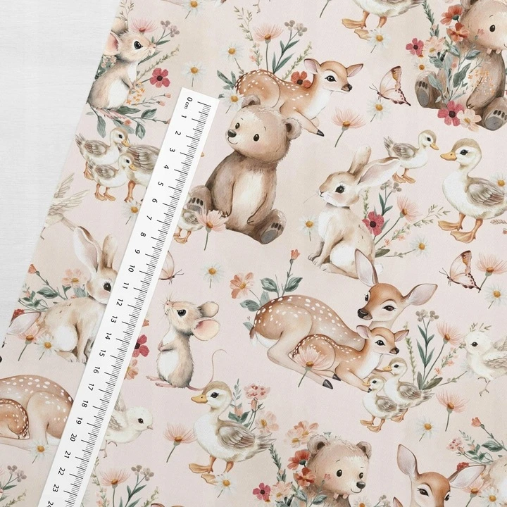 Dot And Panda OCHRANIACZ DO ŁÓŻECZKA HARCE NA ŁĄCE 180cm MINKY Velvet MODUŁOWY PREMIUM