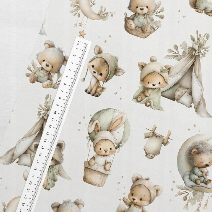 Dot And Panda OCHRANIACZ DO ŁÓŻECZKA PORA NA DOBRANOC 180cm MINKY Velvet MODUŁOWY PREMIUM