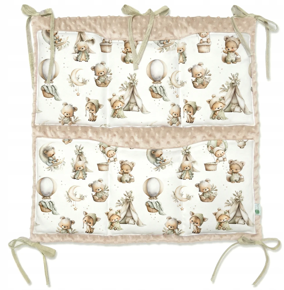 Dot And Panda ORGANIZATORIUS NAKTUI NAKTUI 60x60cm MINKY Velvet Cotton PREMIUM