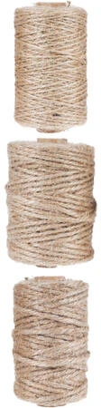 Party Deco Gift wrapping tape Natural. 0.1 cm x 2500 cm