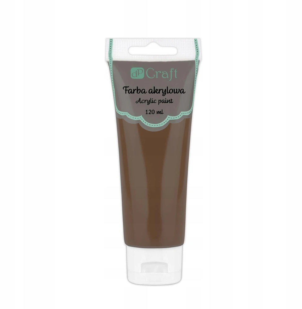 DpCraft Dallprint Akriliniai dažai 120ml, šokoladiniai