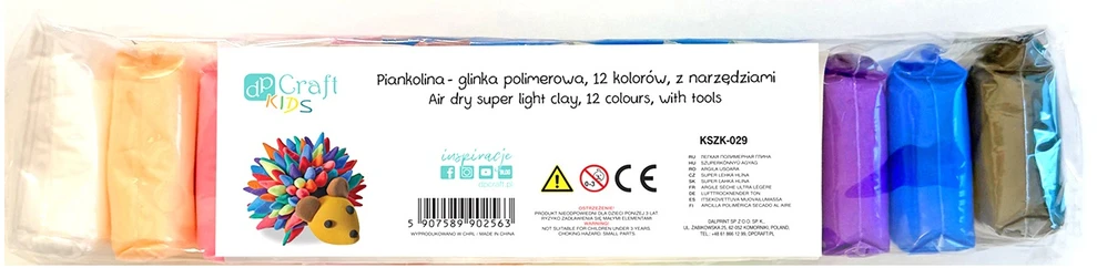 DpCraft Dallprint Modelinas polimerinis 12sp