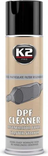 K2 DPF valiklis aerozolio tūtelėje
